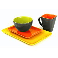 Rectangualar dinner set